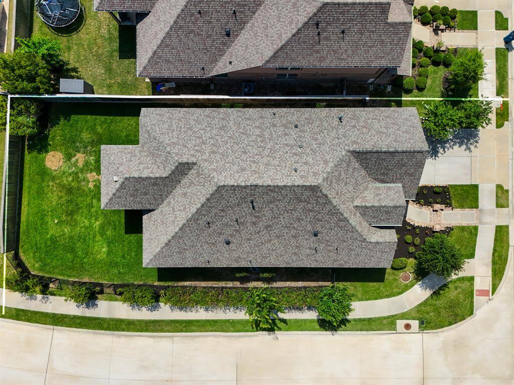 A bird's eye view of your home.