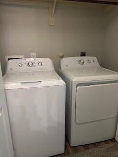 Washer & Dryer Area