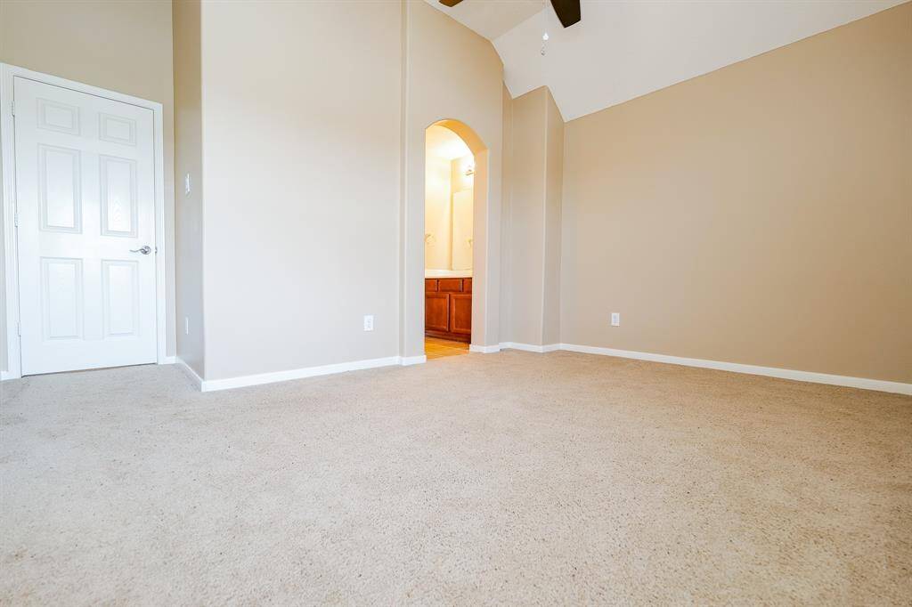 Welcome to your master retreat with enough space for a sitting area.