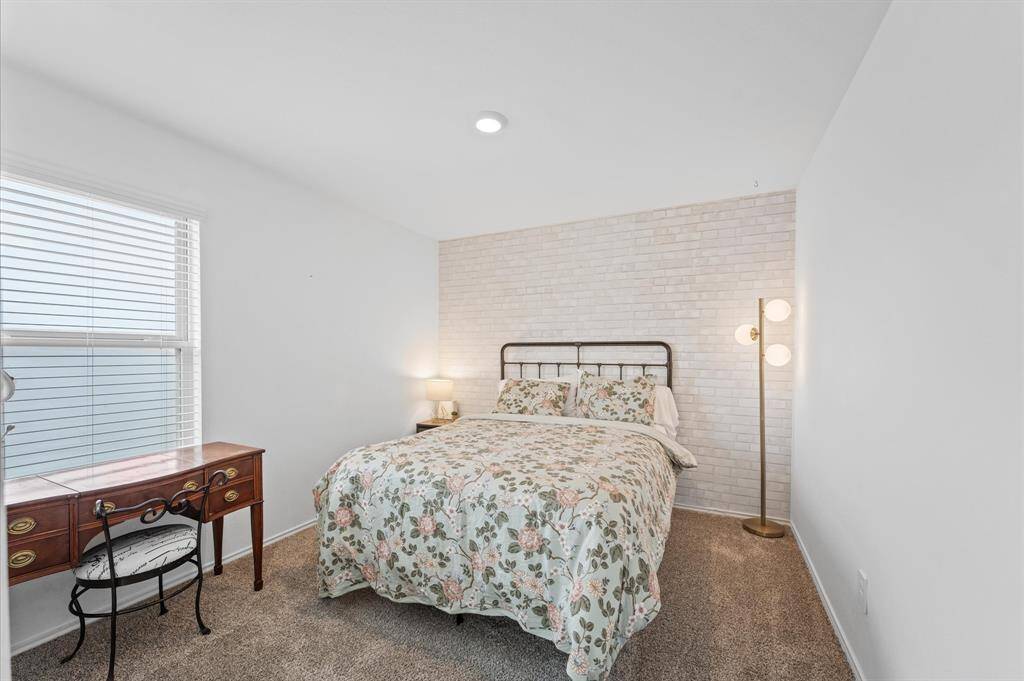Secondary bedroom on the second floor.