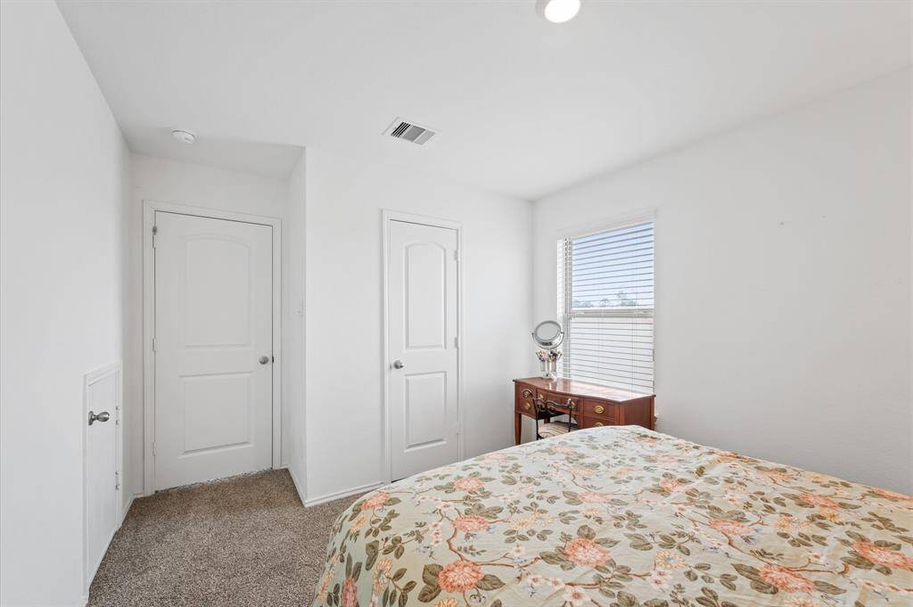 Second floor secondary bedroom.