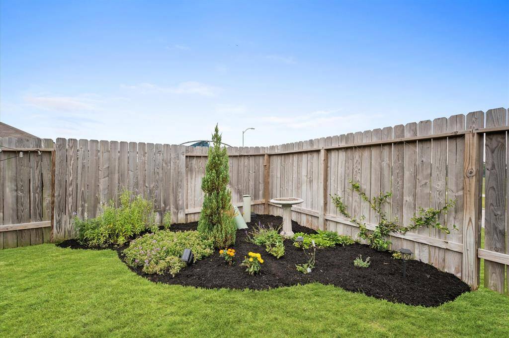 A lot of love and care has been put into this backyard.