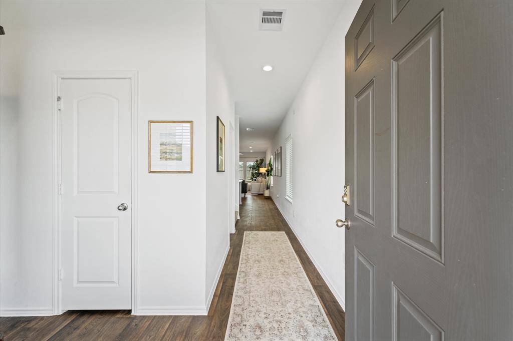 Tall ceilings enhance the wonderful natural light in this home.
