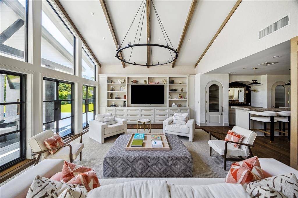 Additional view of the family room.
