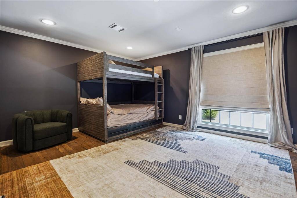 This sizable secondary bedroom features a closet and and en-suite bathroom.