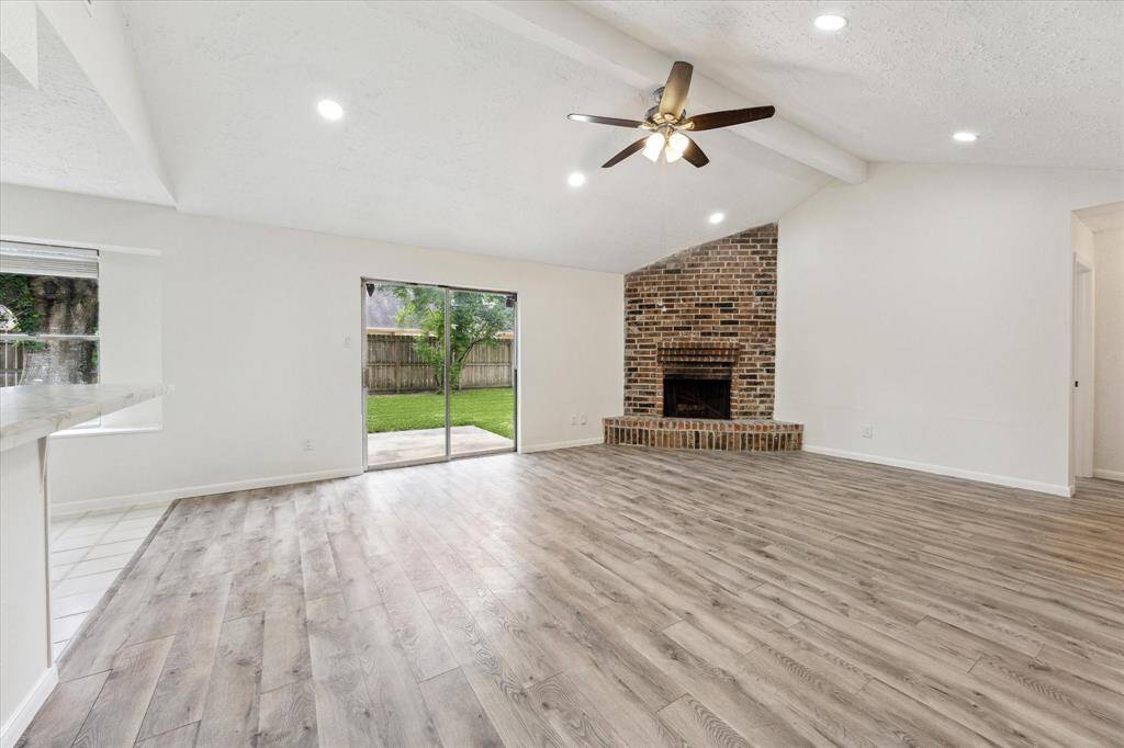 The large living area offers a great space to gather with your favorite people.