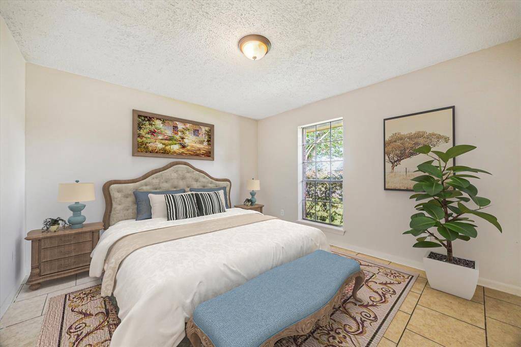 virtually staged bedroom #2