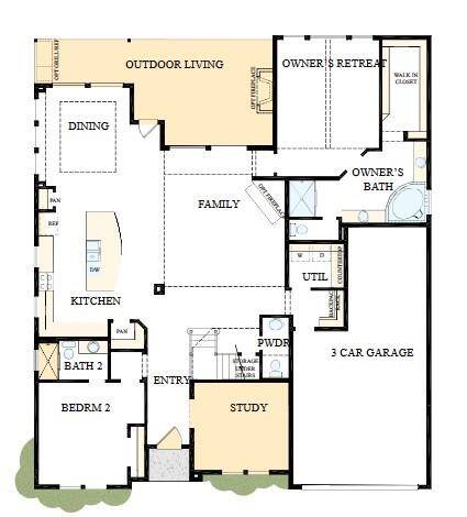 The success of a floor plan is the way you can move through it…You’ll be amazed at how well this home lives…We call it traffic patterns.