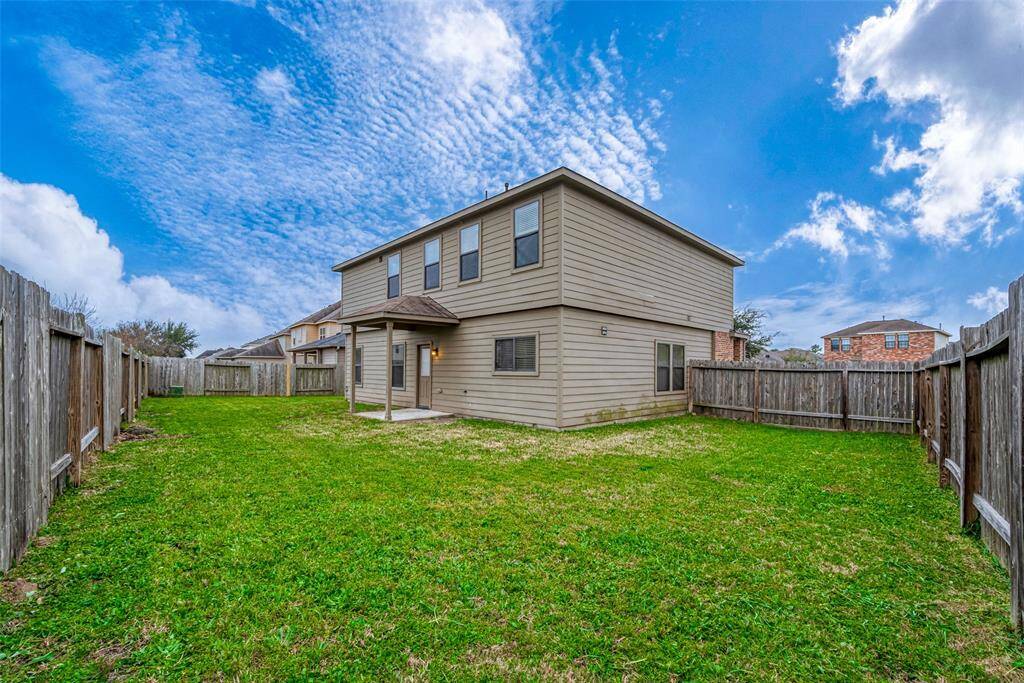 Good size backyard