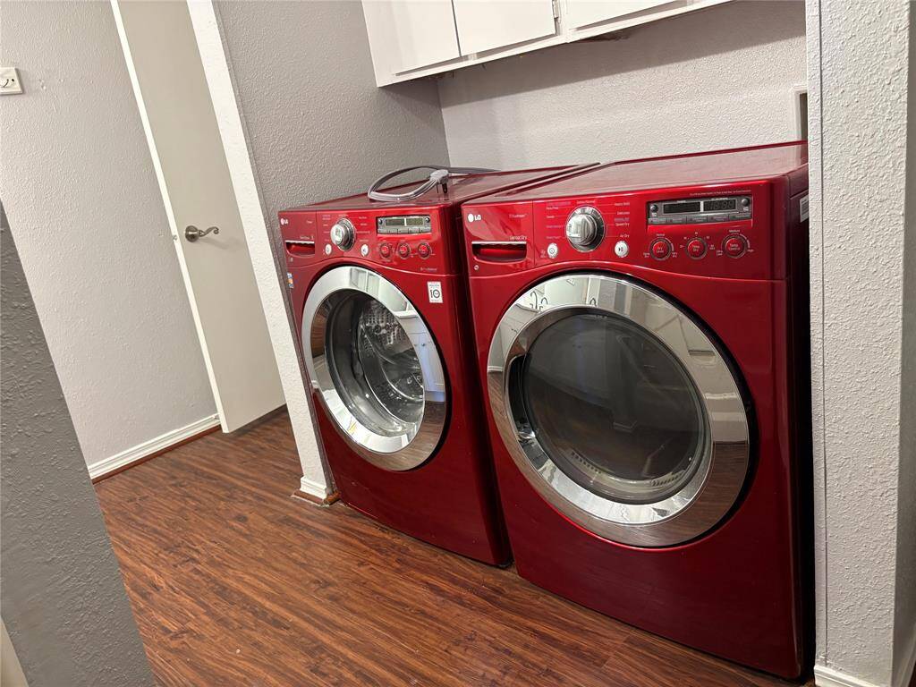 Washer and Dryer included