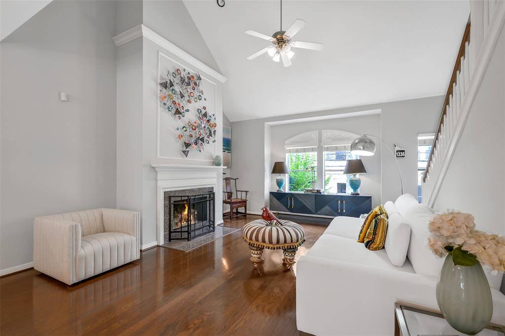 HVAC replaced 2023! This home is move in ready! We love the open and airy windows, ease of living floorplan, fireplace, decorative accents including crown molding, mirrors, updated lighting.
