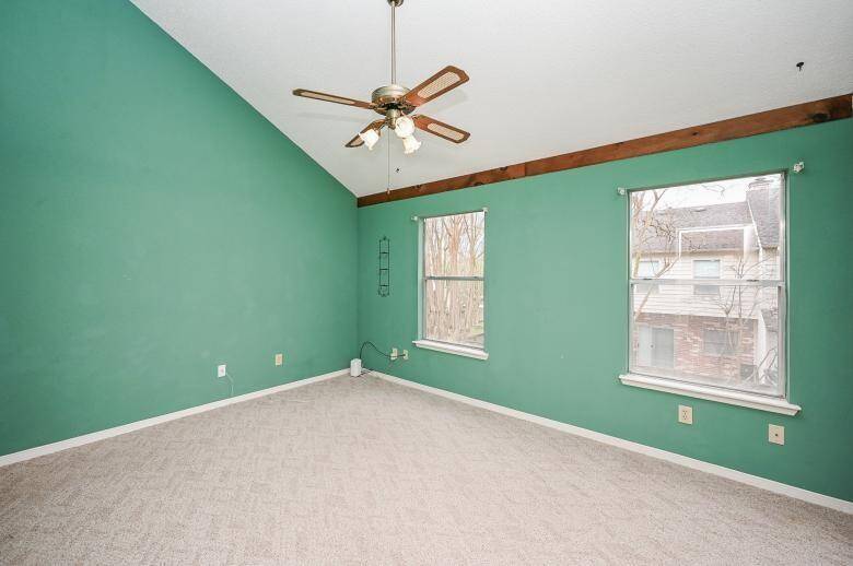 Large Secondary upstairs Bedroom with private full bath