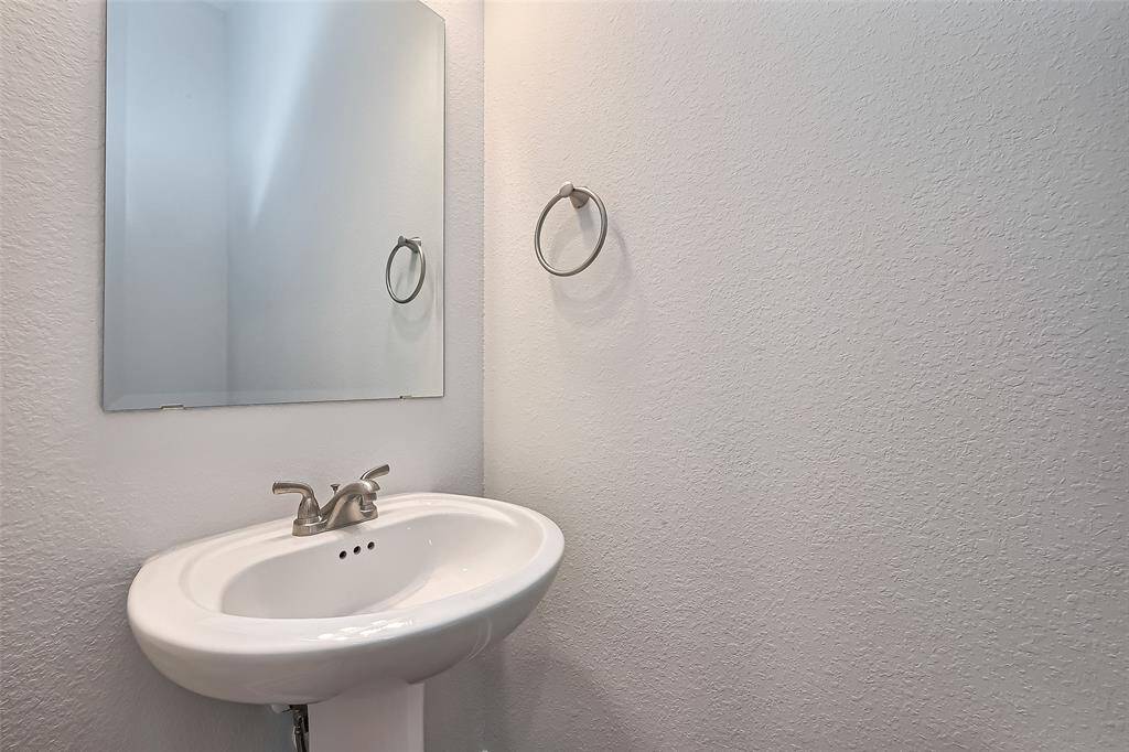 Hallway half bath