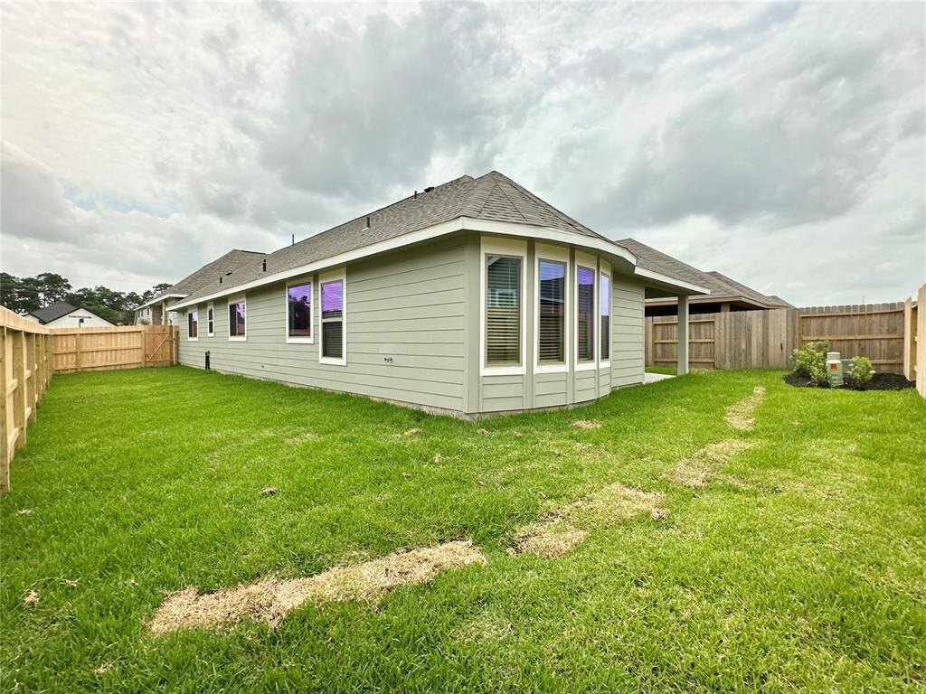 A corner lot provides ample space, ideal for enjoying an afternoon coffee hosting a BBQ.