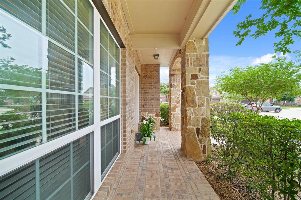 Extended back patio