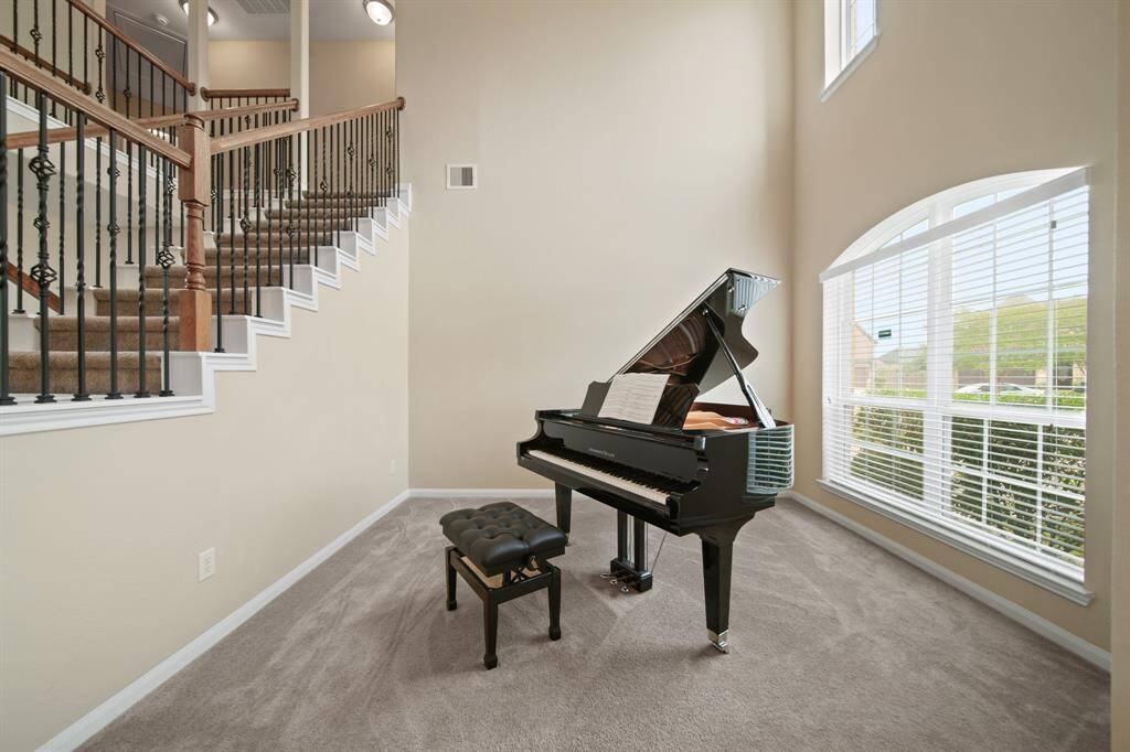 Vinyl floors coming in June! Formal living can be a great office or music area