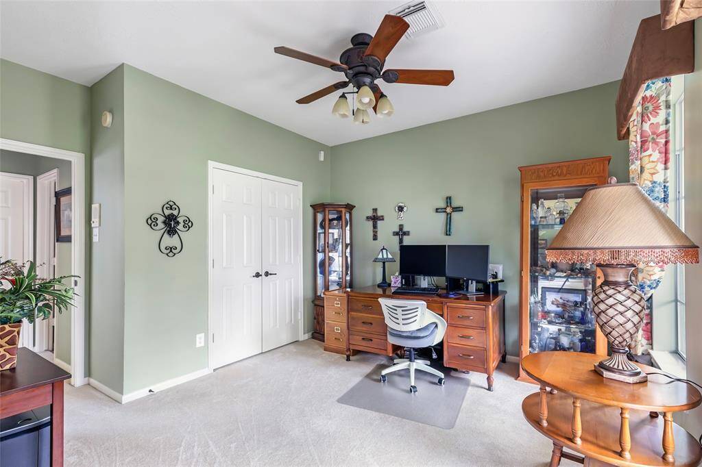 Office/Study to the right as you enter with Closet, could be a 4th bedroom if needed...