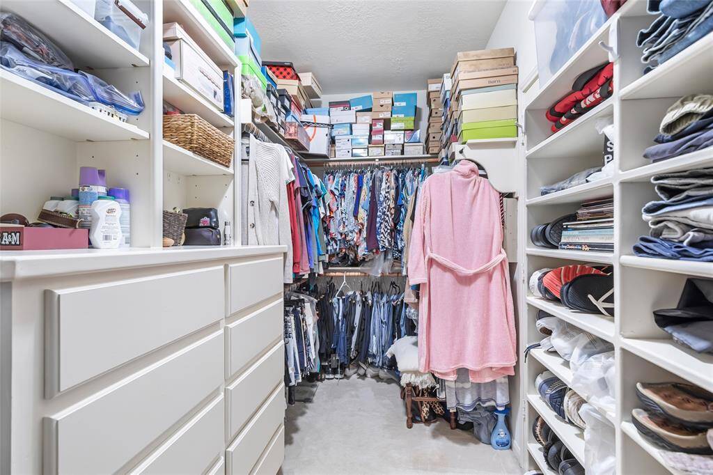 Another view of Primary Closet area...