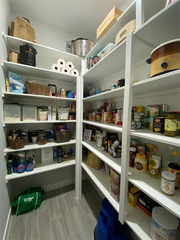 Walk-in pantry photo #2 - even room for a rolling cart