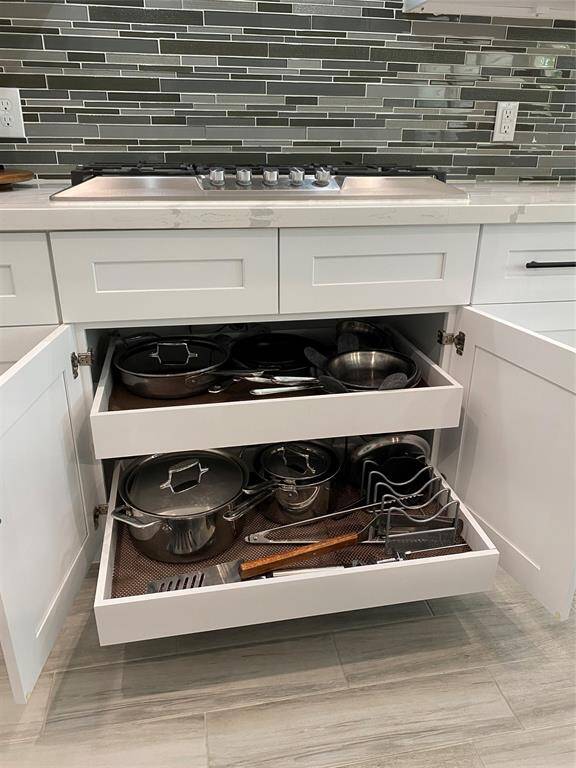 Heavy duty pull outs for pots and pans