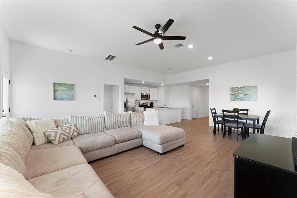 This photo shows just how spacious and open this great room truly is!