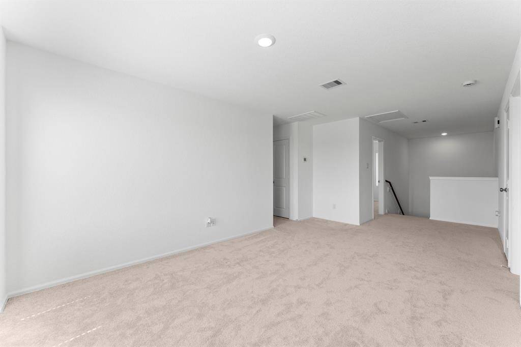 Could fit a pool table, ping pong table, upstairs office furniture, or it can be used as a secondary living area - Versatile!