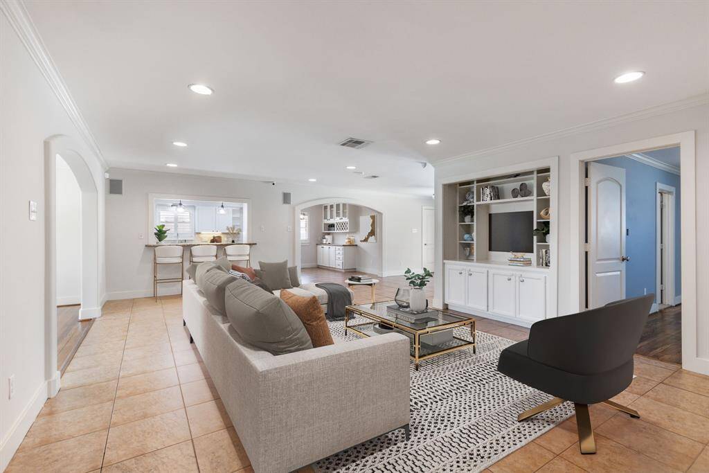 Virtual Staging Representation.