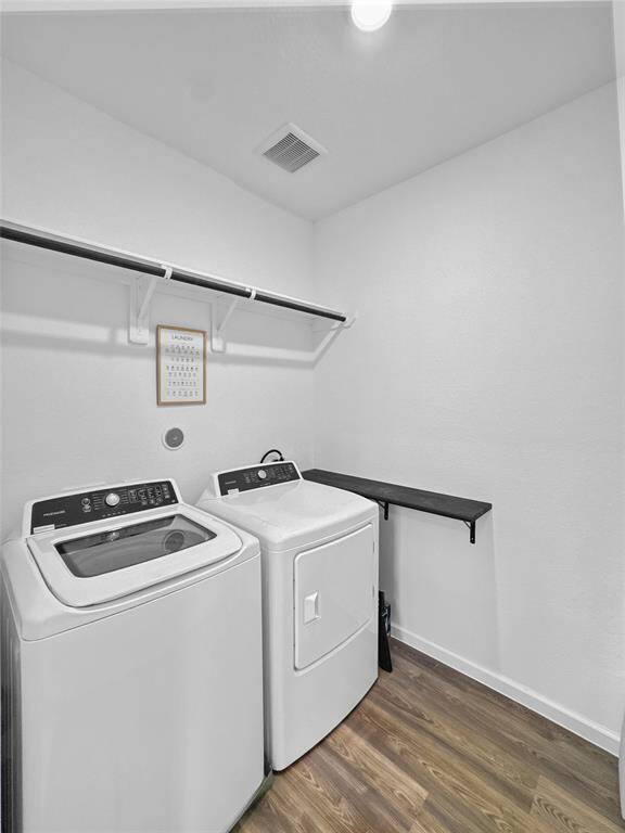 Primary bathroom with double vanity