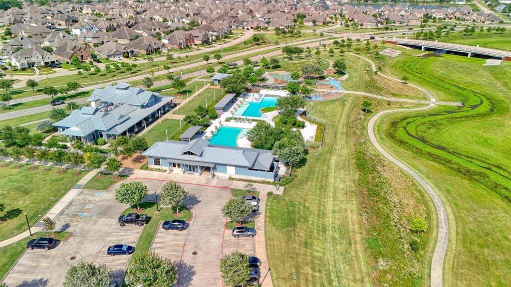 Drone View of Amenities