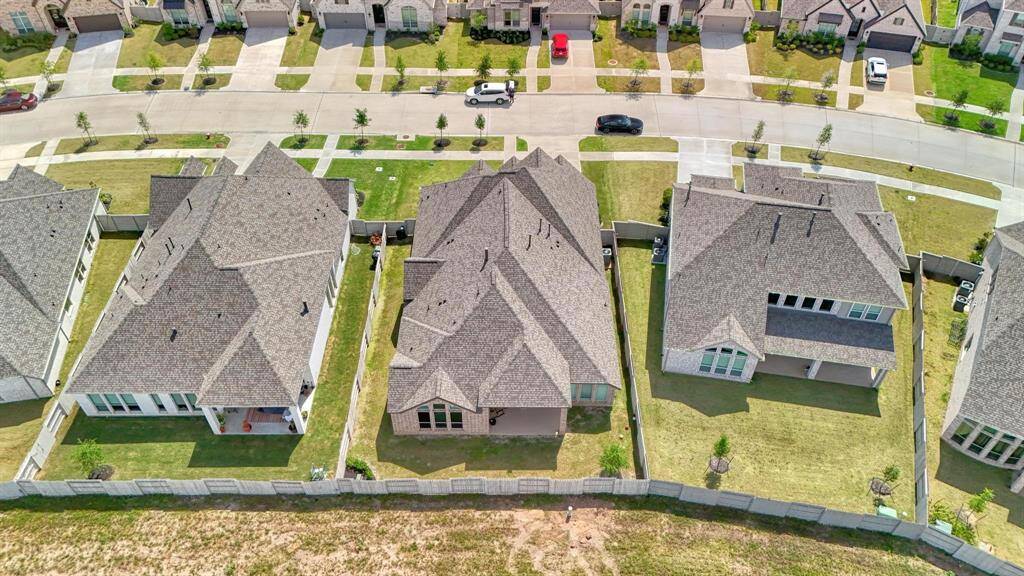 Drone View of Rear of Home