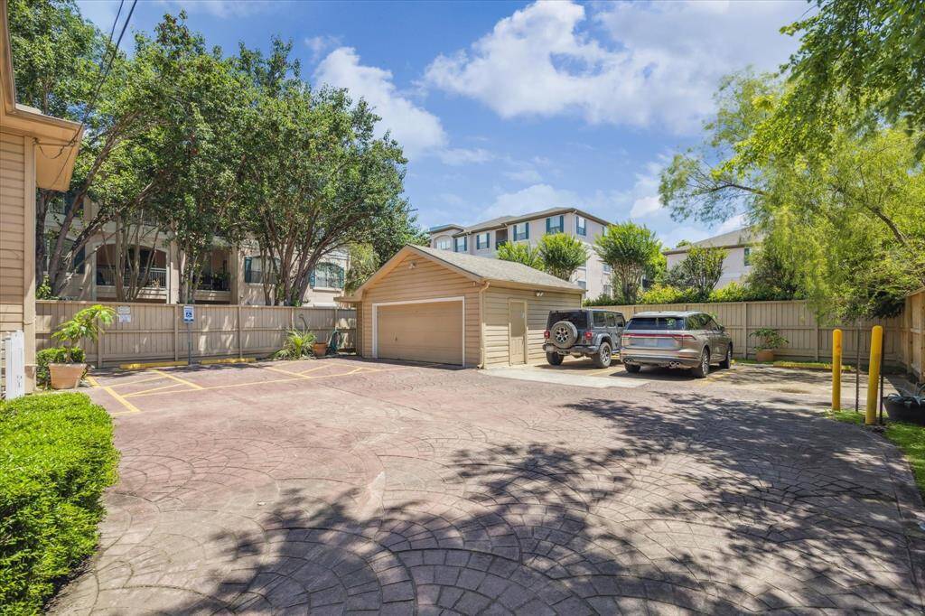 Two car garage and plenty of parking