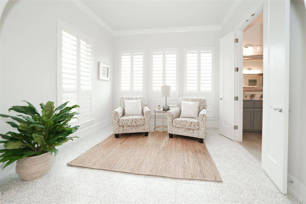 Discover a serene nook perfect for reading and relaxation.