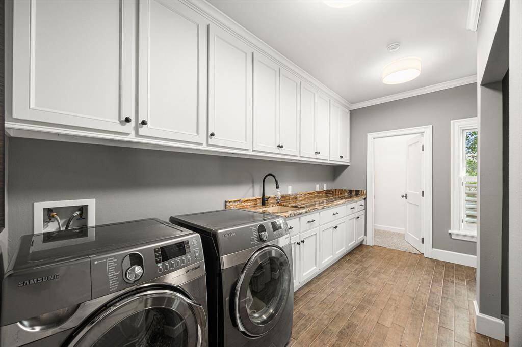 Large utility room.