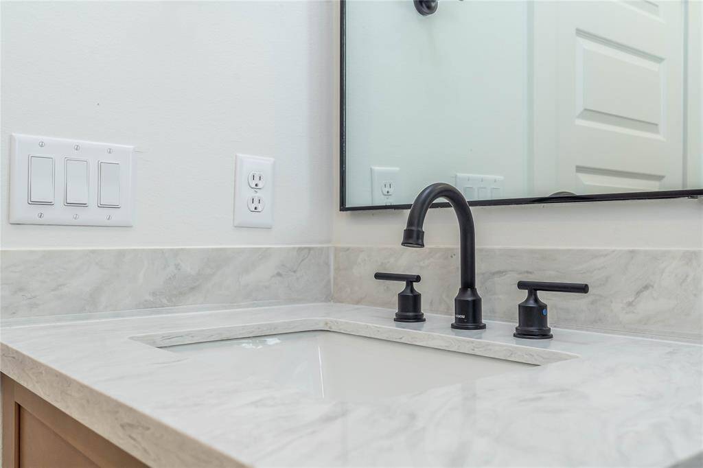 Secondary bathroom