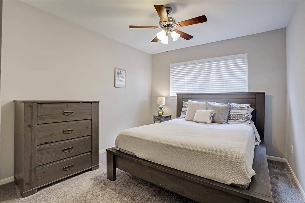 Secondary bedrooms are spacious too