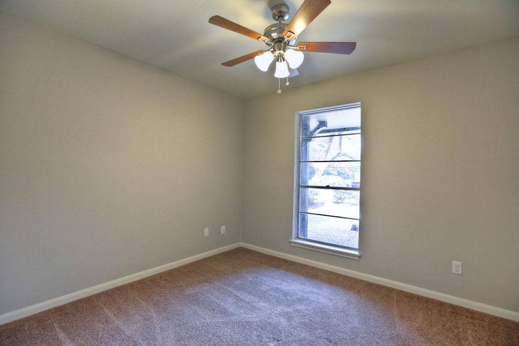 2nd bedroom is located at the front of the home in close proximity to the living area and hall bathroom.