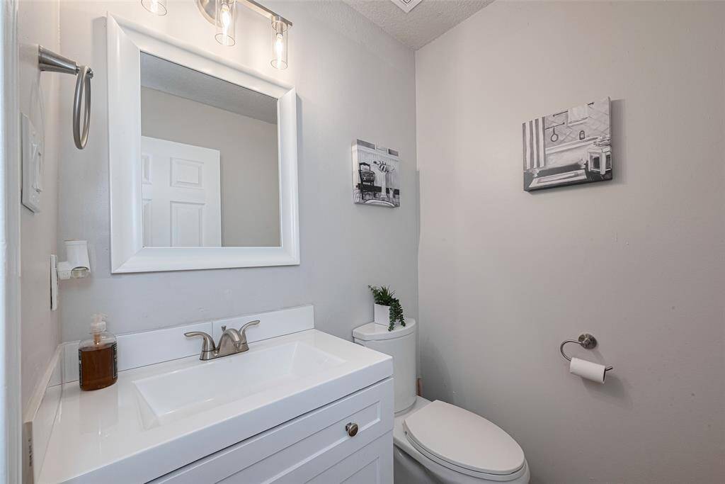 Half Bathroom Downstairs for guests