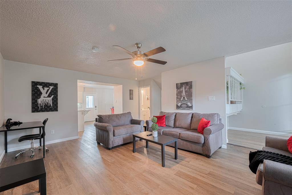 Living room from Entry way view