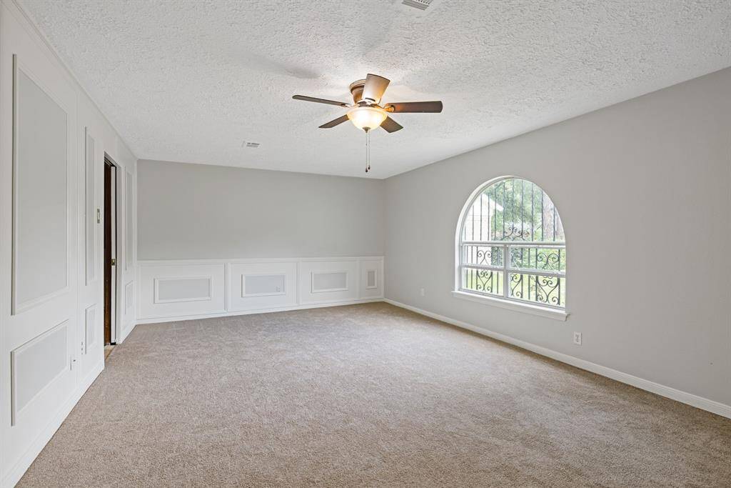 Really large formal living/dining room to the right of the front door upon entry.
