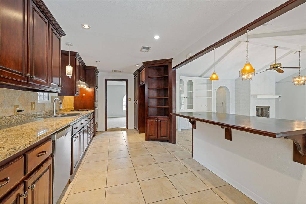Plenty of cabinetry that has all been updated...Cabinets all the way to the ceiling!