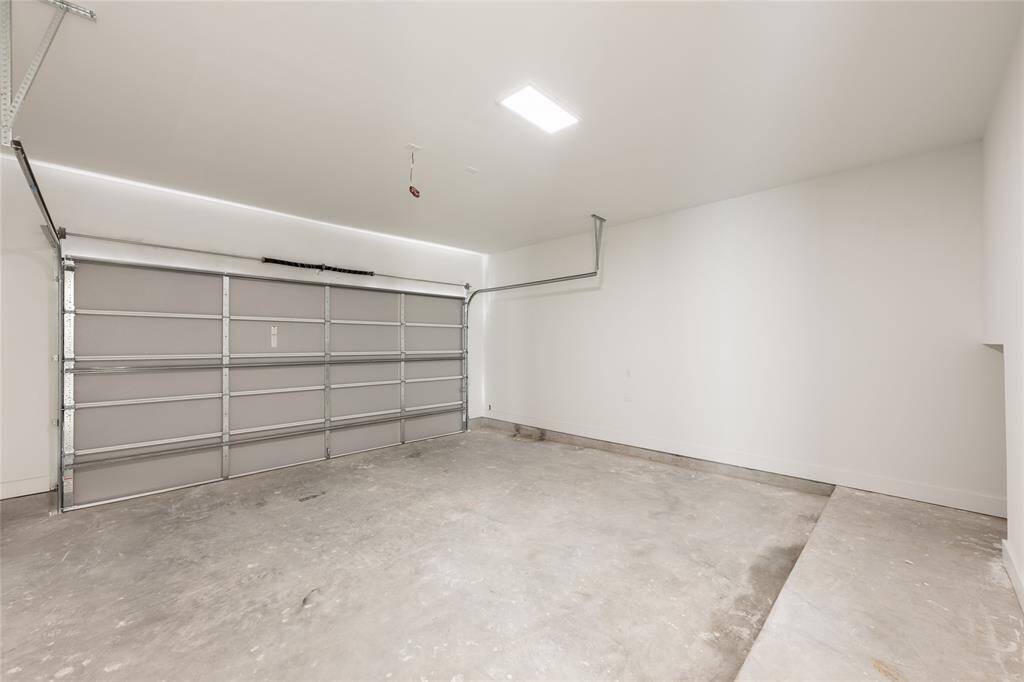 Attached two-car garage providing convenient and secure parking.