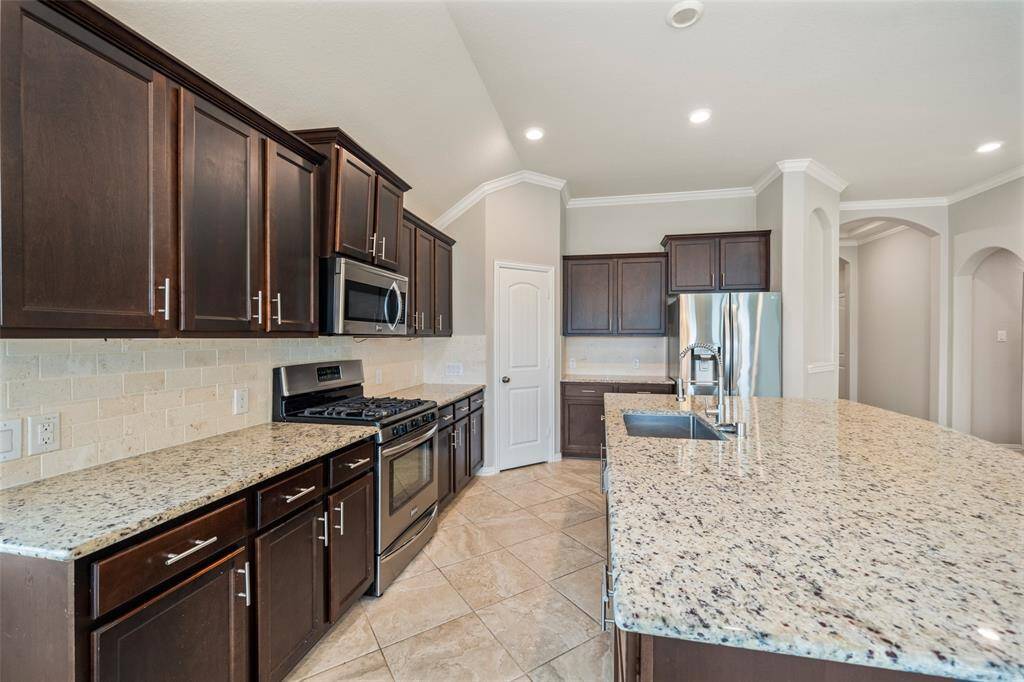 Plenty of storage and counter space that the chef in the family will love.