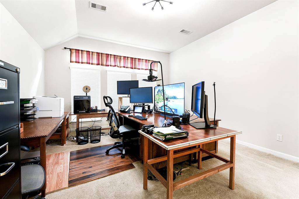 Game Room with French Doors