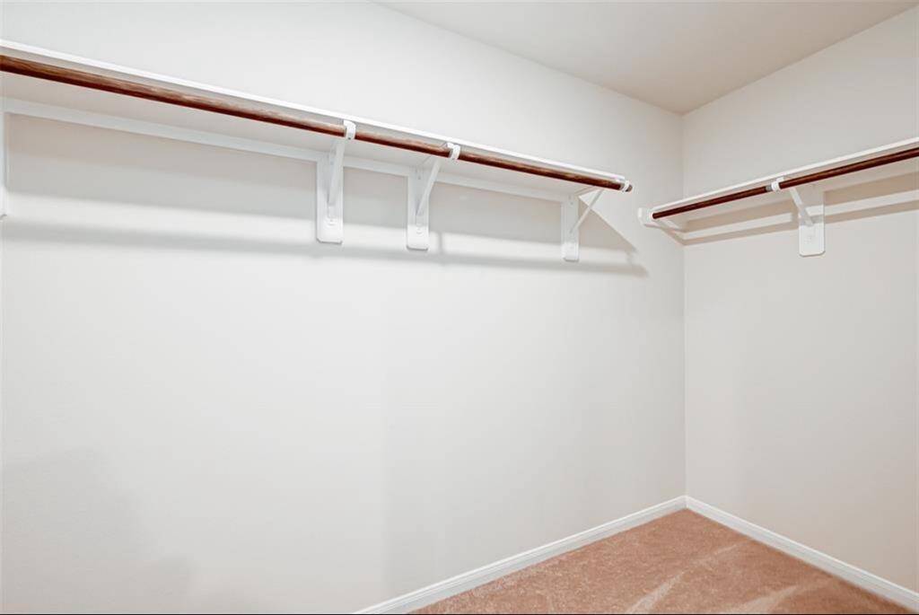Primary closet
