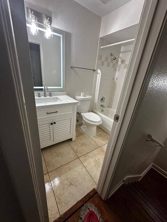 updated vanities with lighted mirrors, touch