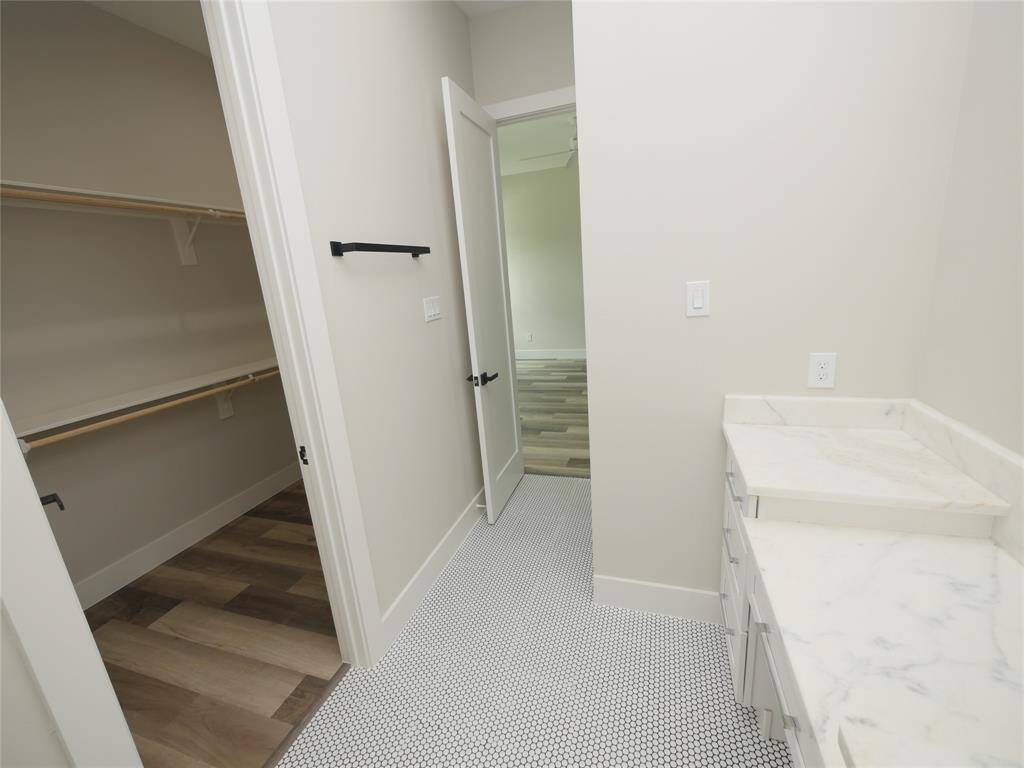 Huge walk in closets