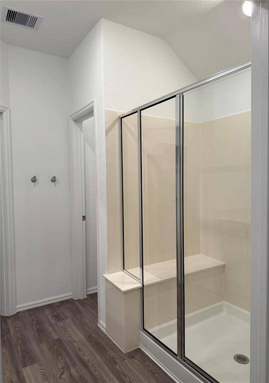 Primary Shower with Seating
