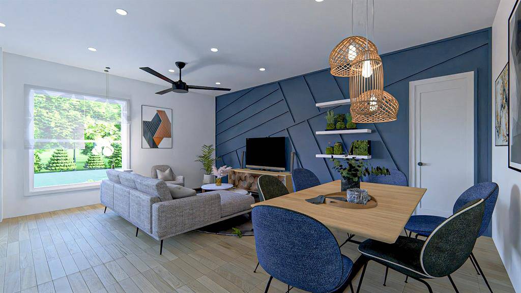 Interior Rendering - Living