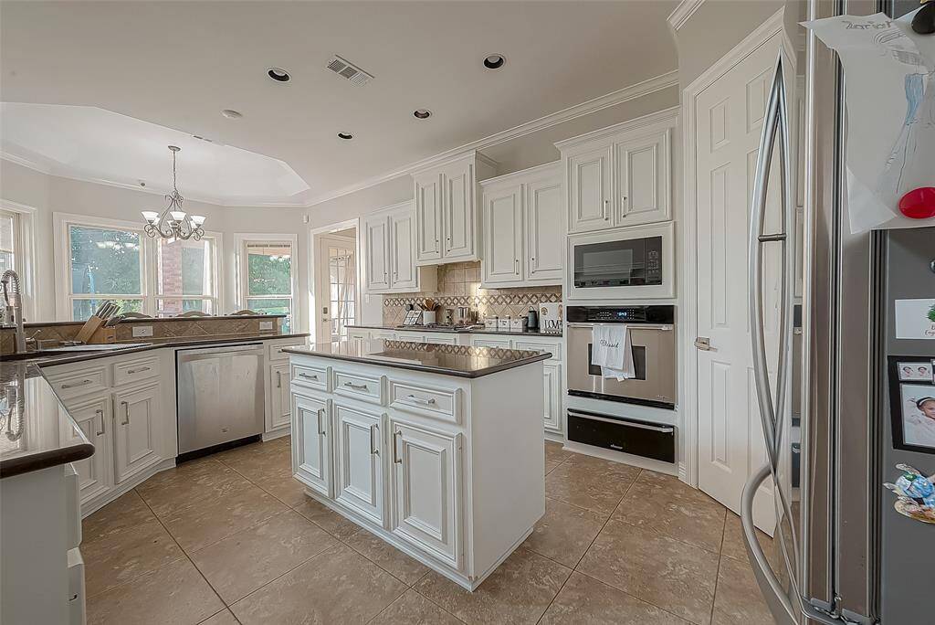 Kitchen with Stainless Steel Appliances