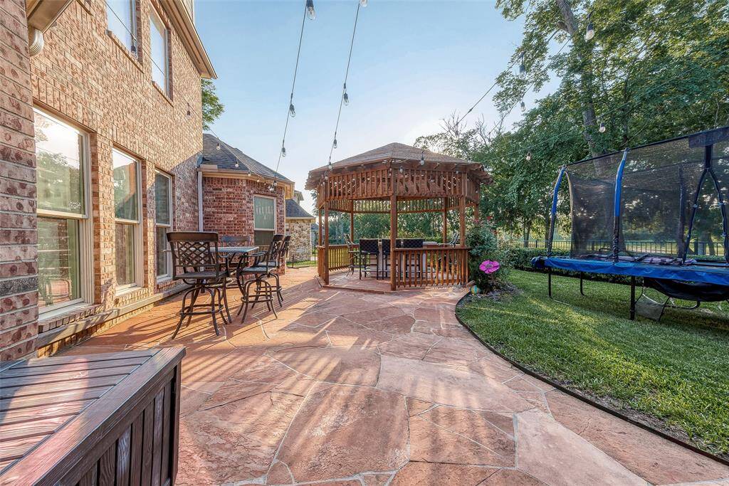 Backyard backs up to Golf Hole 12 Sienna Golf Course.